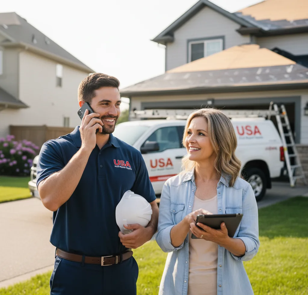 USA Roof Repair Experts customer support in Rose